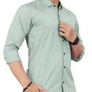 Men's Cotton Full Sleeve Shirt | Regular Fit Casual & Formal Wear with Patch Pocket